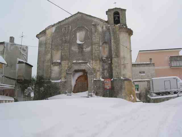 Stigliano (MT), la chiesa di San Vincenzo